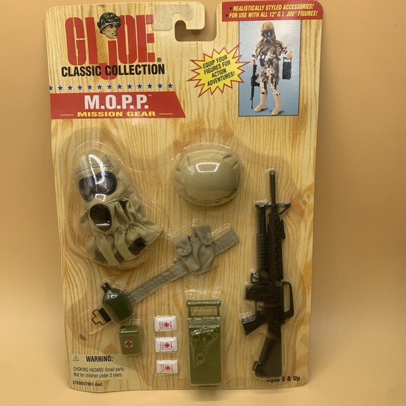 Other - GI JOE CLASSIC COLLECTION M.O.P.P. MISSION GEAR New Sealed Package Realistic
